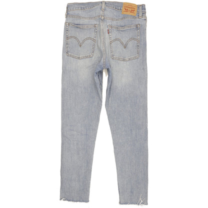 Levi's Wedgie Blue Skinny Slim Stretch Jeans High Waisted W29 L27