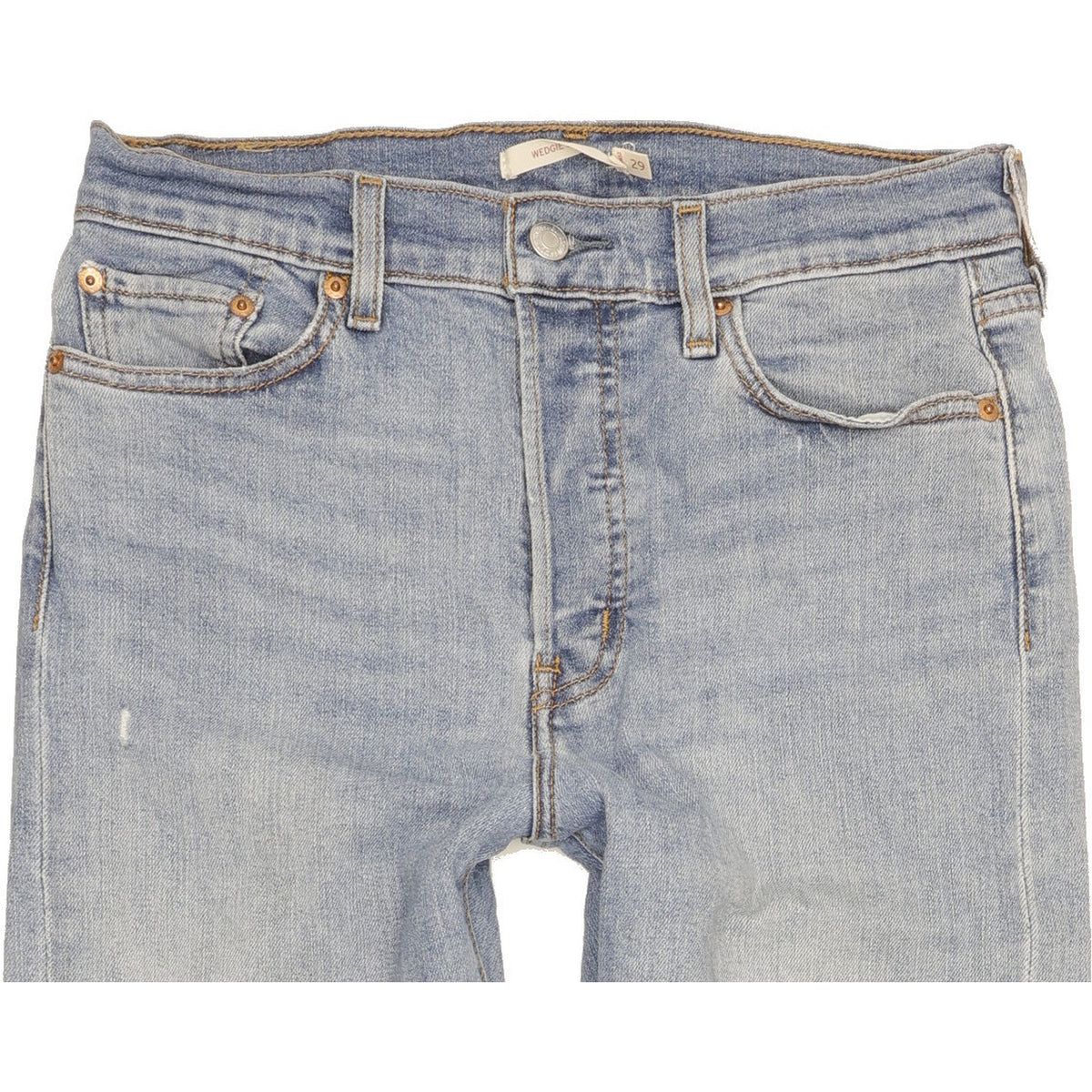Levi's Wedgie Blue Skinny Slim Stretch Jeans High Waisted W29 L27