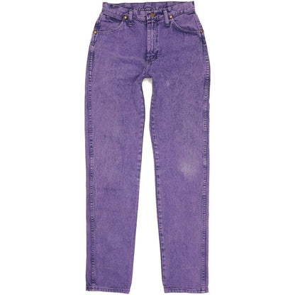 Wrangler Men Purple Straight Regular Jeans W28 L34