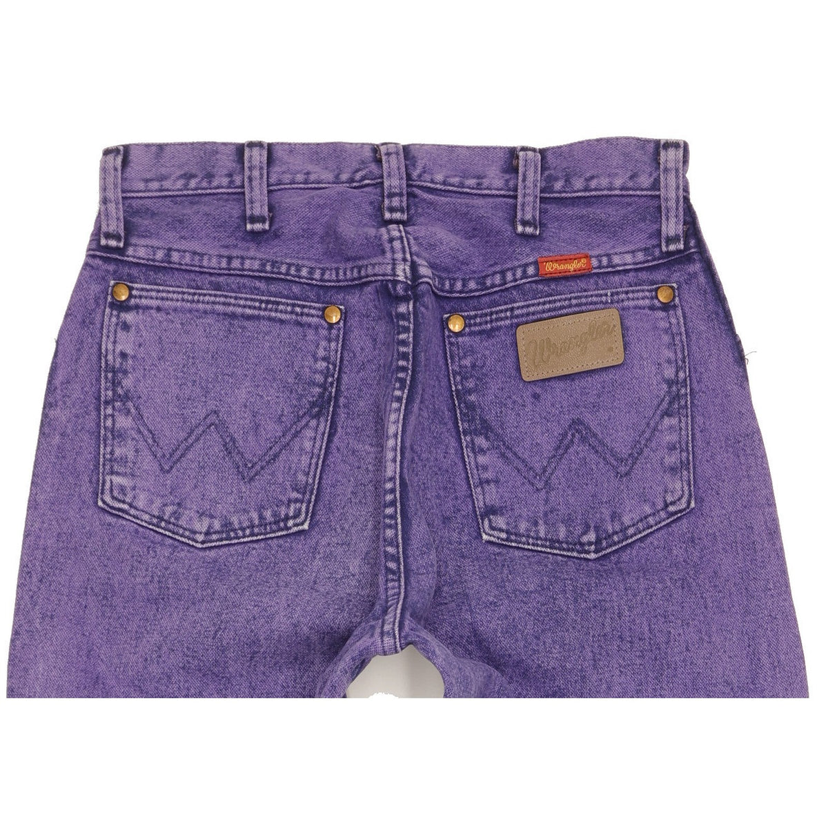 Wrangler Men Purple Straight Regular Jeans W28 L34