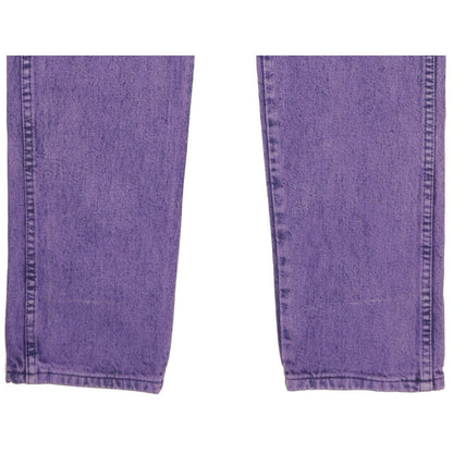 Wrangler Men Purple Straight Regular Jeans W28 L34