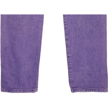Wrangler Men Purple Straight Regular Jeans W28 L34