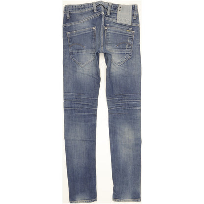 G-Star Decenter Women Blue Tapered Slim Stretch Jeans W26 L31