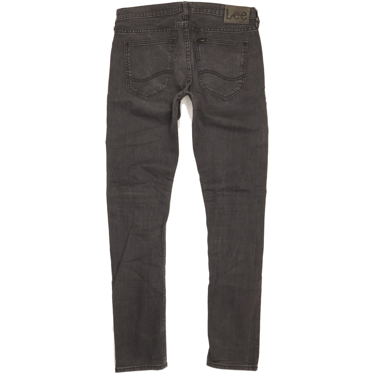 Lee Luke Men Grey Skinny Slim Stretch Jeans W32 L34