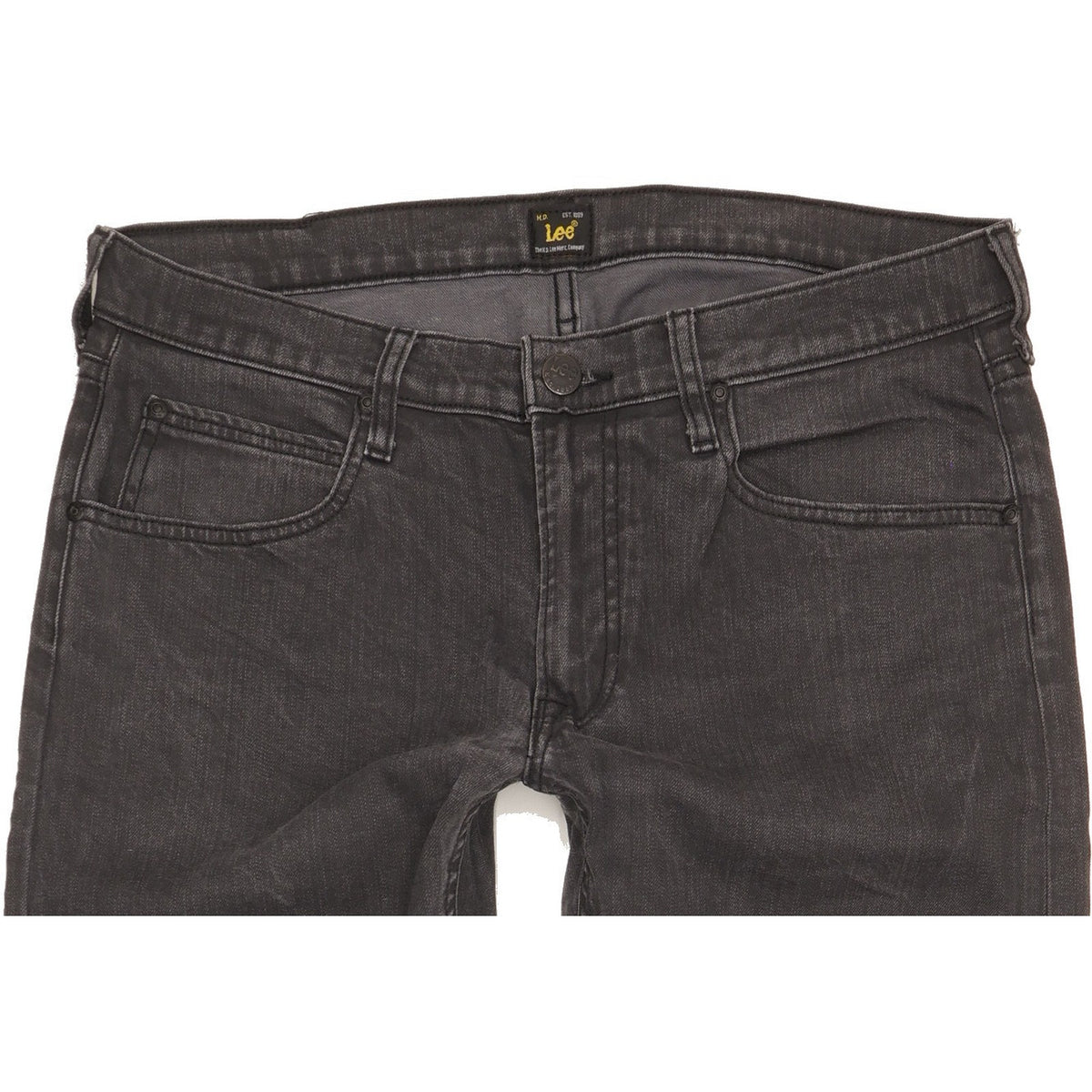 Lee Luke Men Grey Skinny Slim Stretch Jeans W32 L34