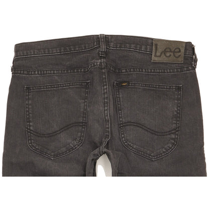 Lee Luke Men Grey Skinny Slim Stretch Jeans W32 L34
