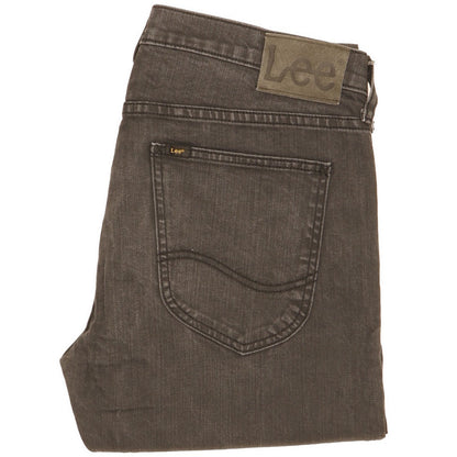 Lee Luke Men Grey Skinny Slim Stretch Jeans W32 L34