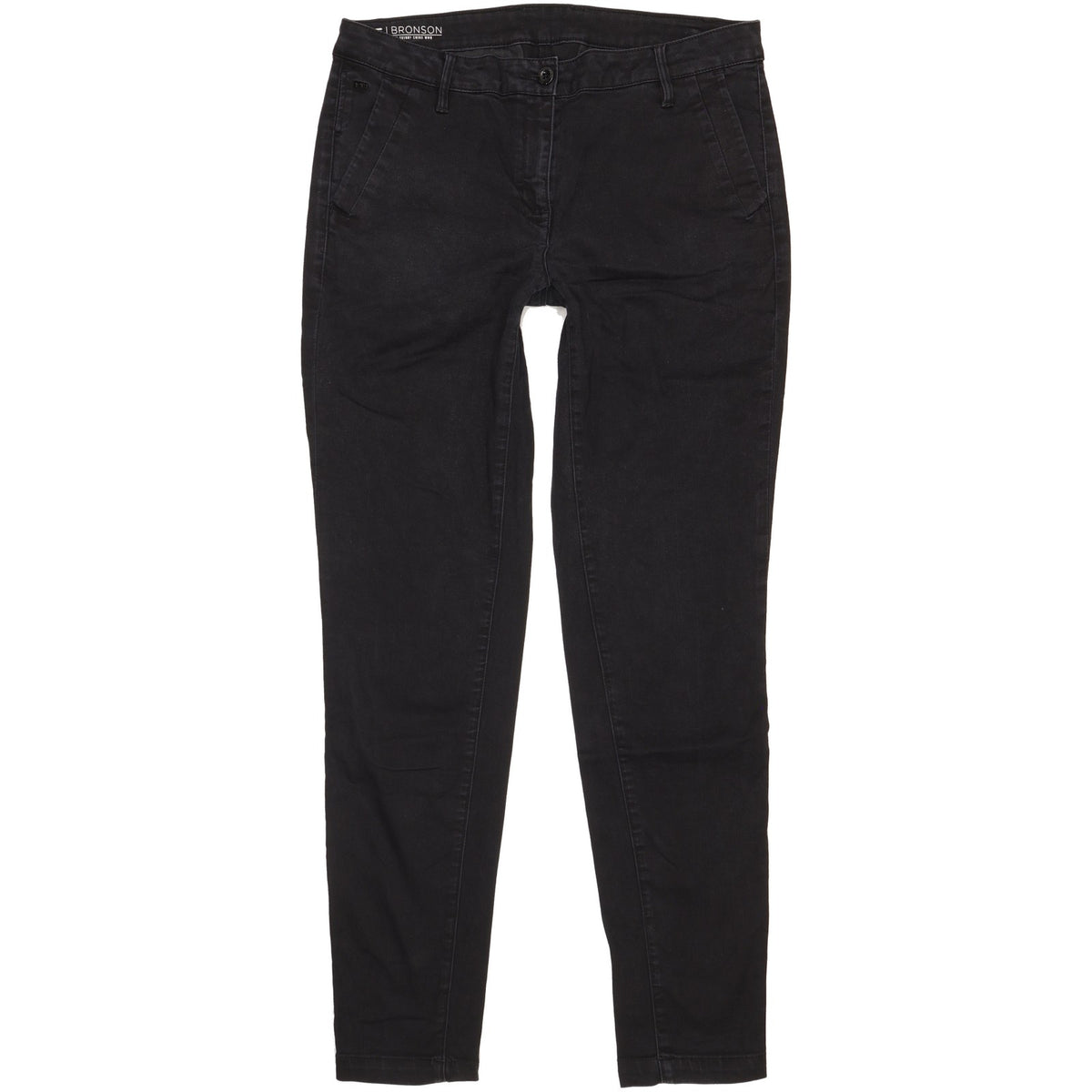 G-Star Bronson Men Black Skinny Slim Chino Stretch Jeans W31 L32