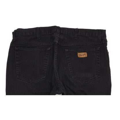 Wrangler Texas Men Black Straight Regular Jeans W38 L32