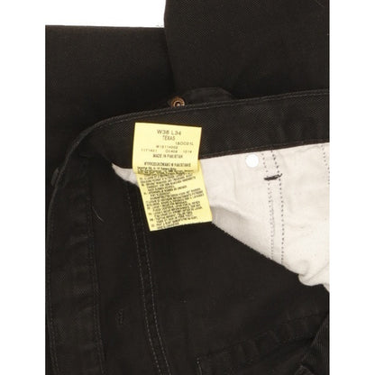 Wrangler Texas Men Black Straight Regular Jeans W38 L32