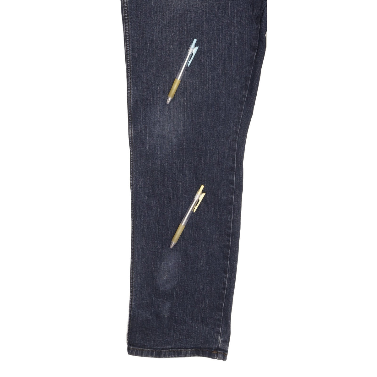 Wrangler Texas Men Blue Straight Regular Stretch Jeans W35 L30