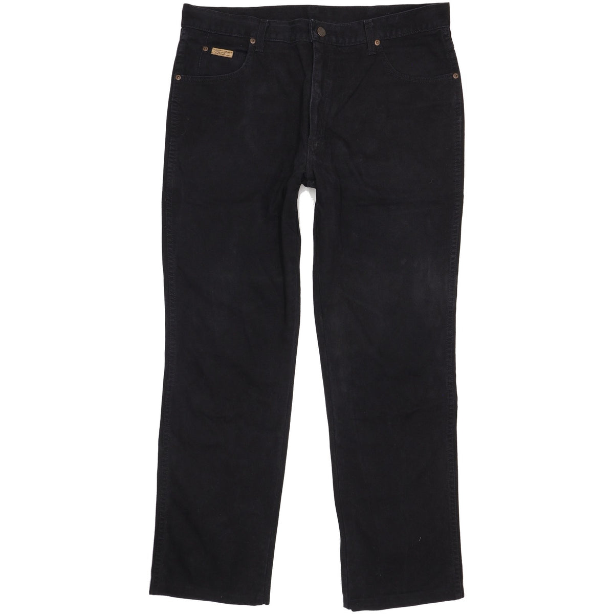 Wrangler Texas Men Black Straight Regular Jeans W38 L31