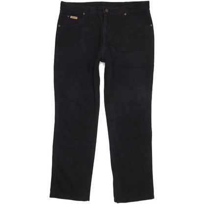 Wrangler Texas Men Black Straight Regular Jeans W38 L31