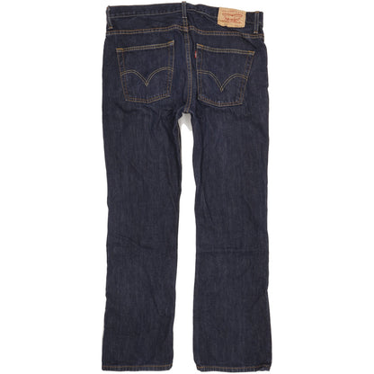 Levi's 507 Men Blue Bootcut Regular Jeans W36 L32