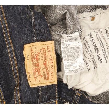 Levi's 507 Men Blue Bootcut Regular Jeans W36 L32