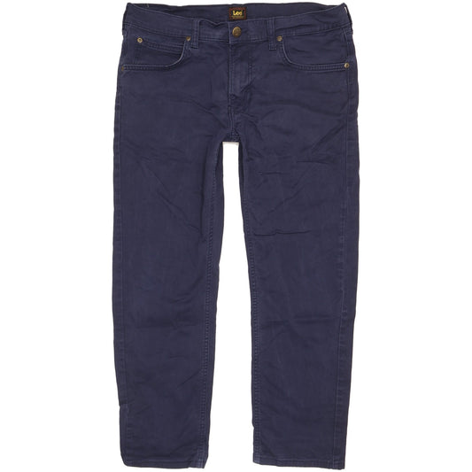 Lee Daren Men Blue Straight Regular Stretch Jeans W32 L26