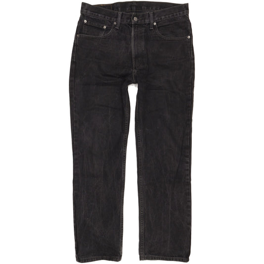 Levi's 516 Men Black Straight Regular Jeans W34 L30