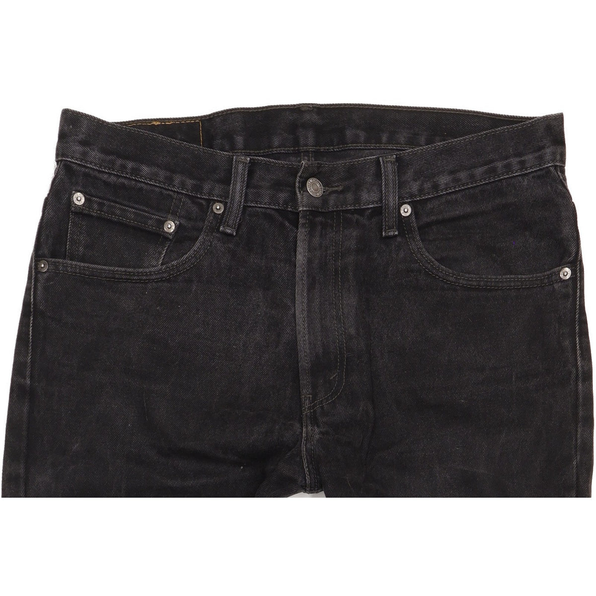 Levi's 516 Men Black Straight Regular Jeans W34 L30