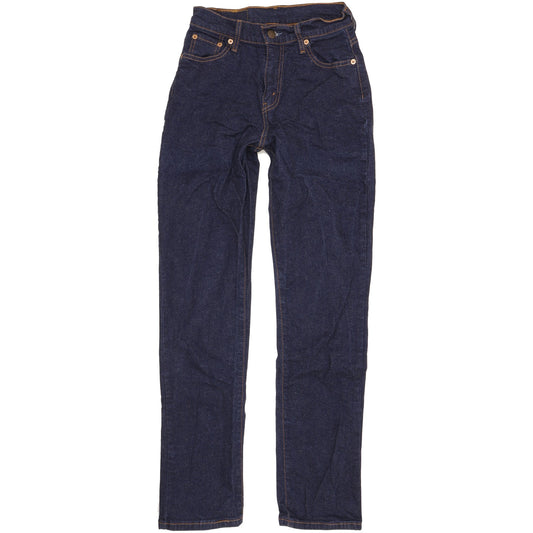 Levi's 583 Women Blue Straight Slim Stretch Jeans W27 L31