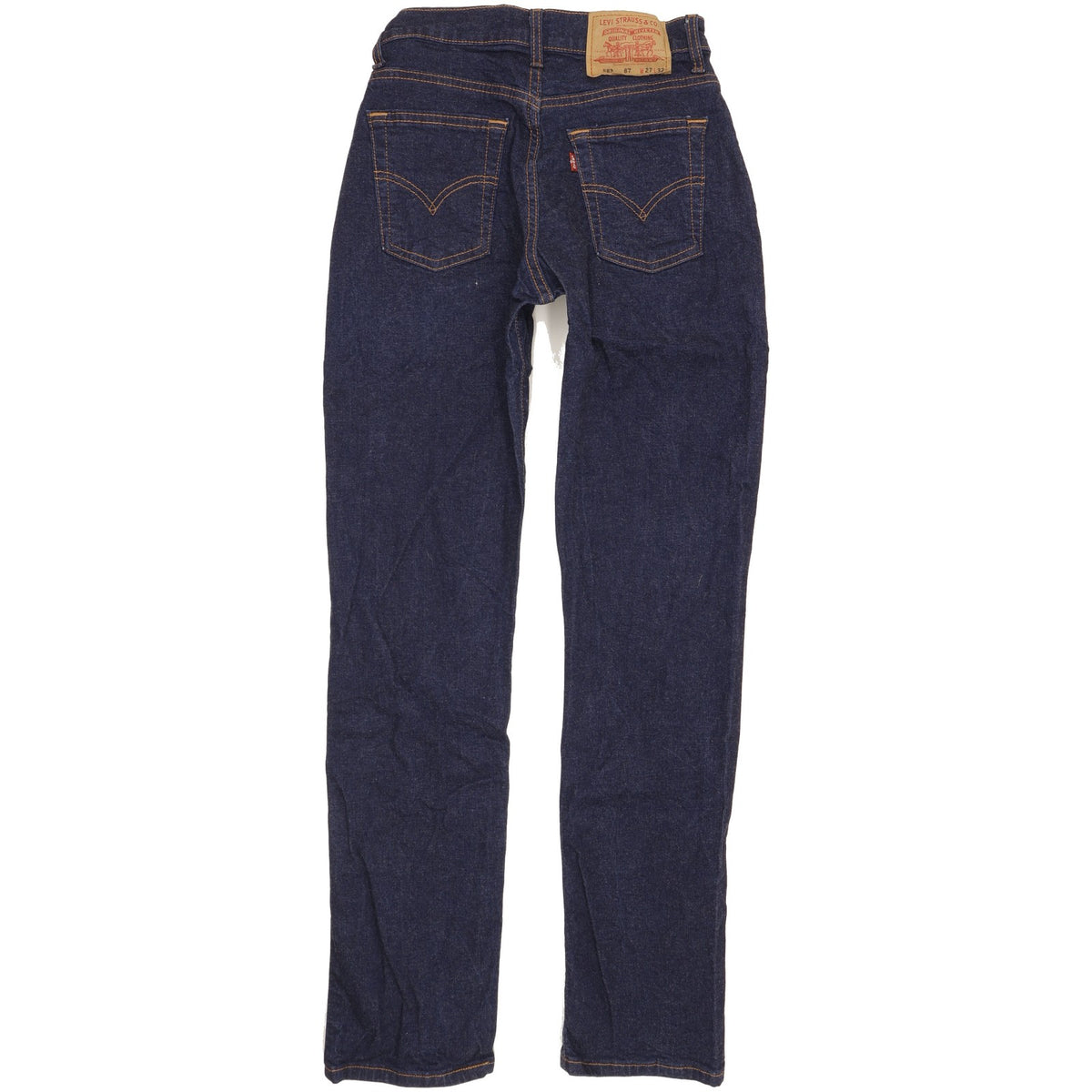 Levi's 583 Women Blue Straight Slim Stretch Jeans W27 L31