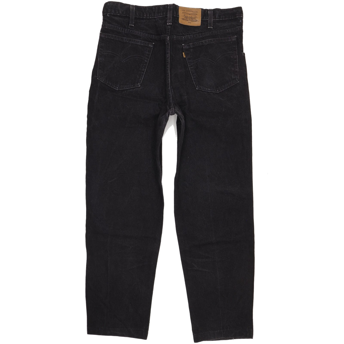 Levi's 545 Made in USA Men Black Straight Loose Jeans W36 L30