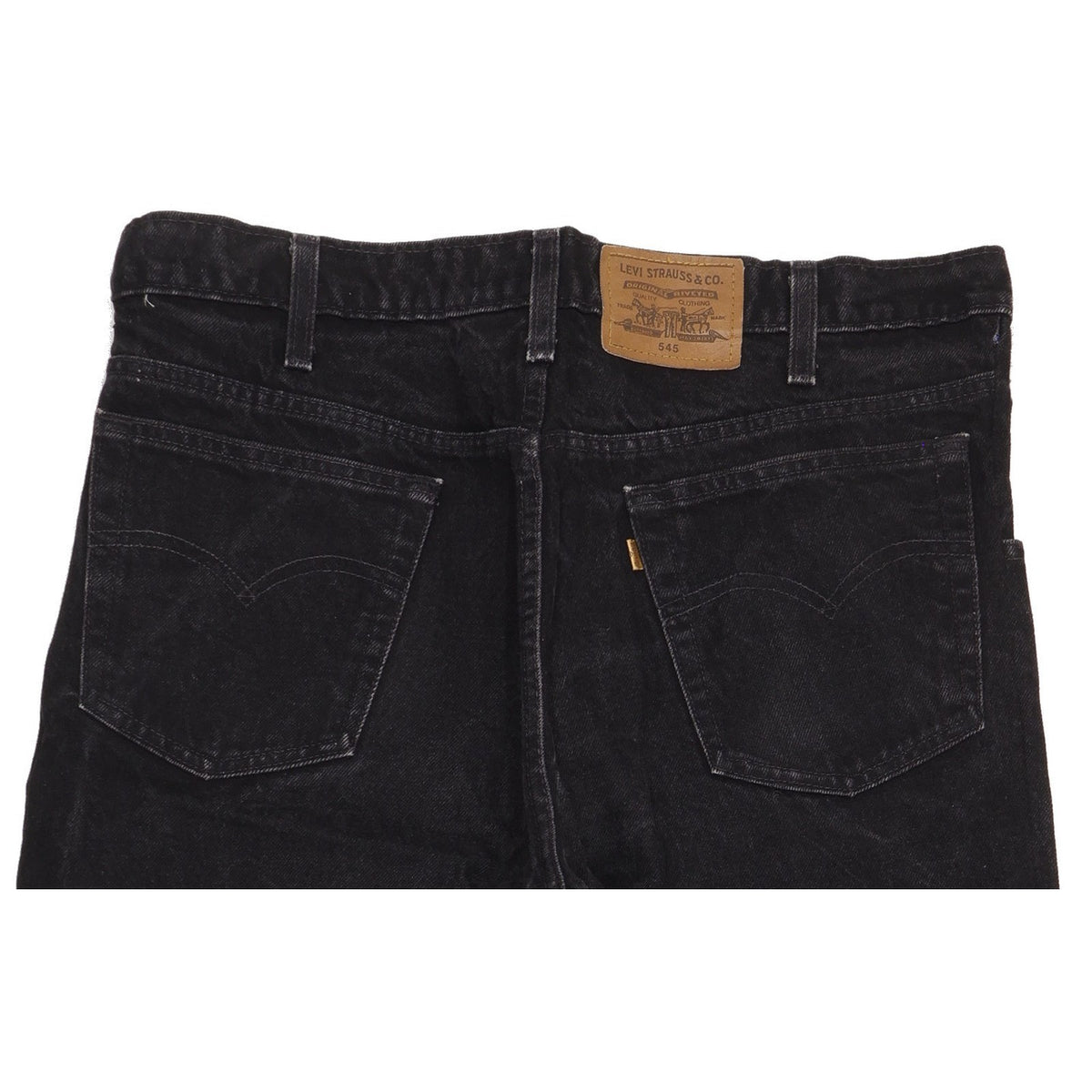 Levi's 545 Made in USA Men Black Straight Loose Jeans W36 L30