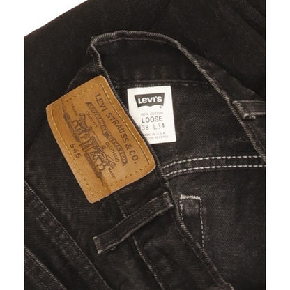 Levi's 545 Made in USA Men Black Straight Loose Jeans W36 L30