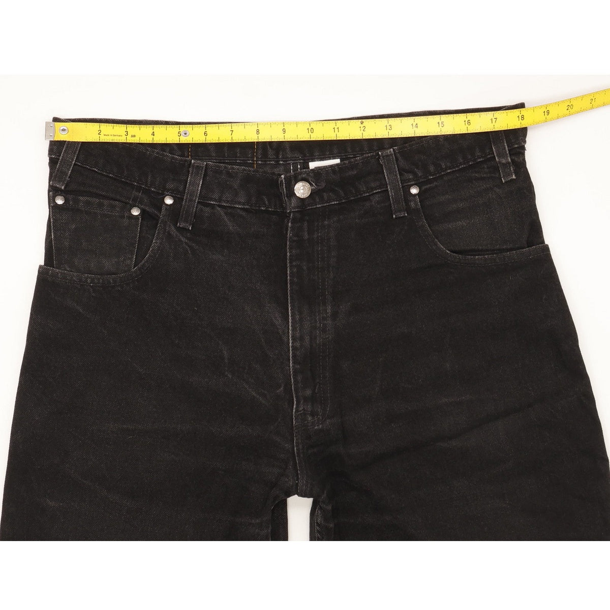 Levi's 545 Made in USA Men Black Straight Loose Jeans W36 L30