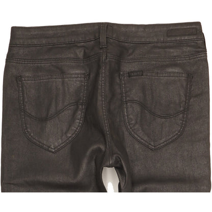 Lee Scarlett Women Black Skinny Slim Stretch Jeans W31 L28