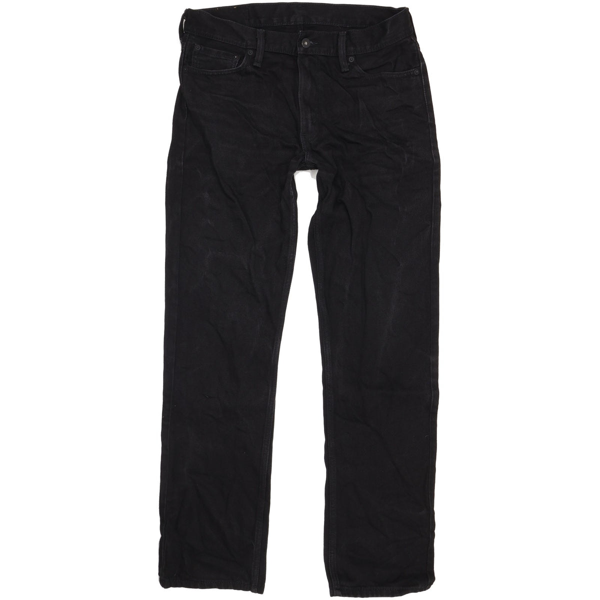 Levi's 504 Men Black Straight Regular Jeans W33 L33