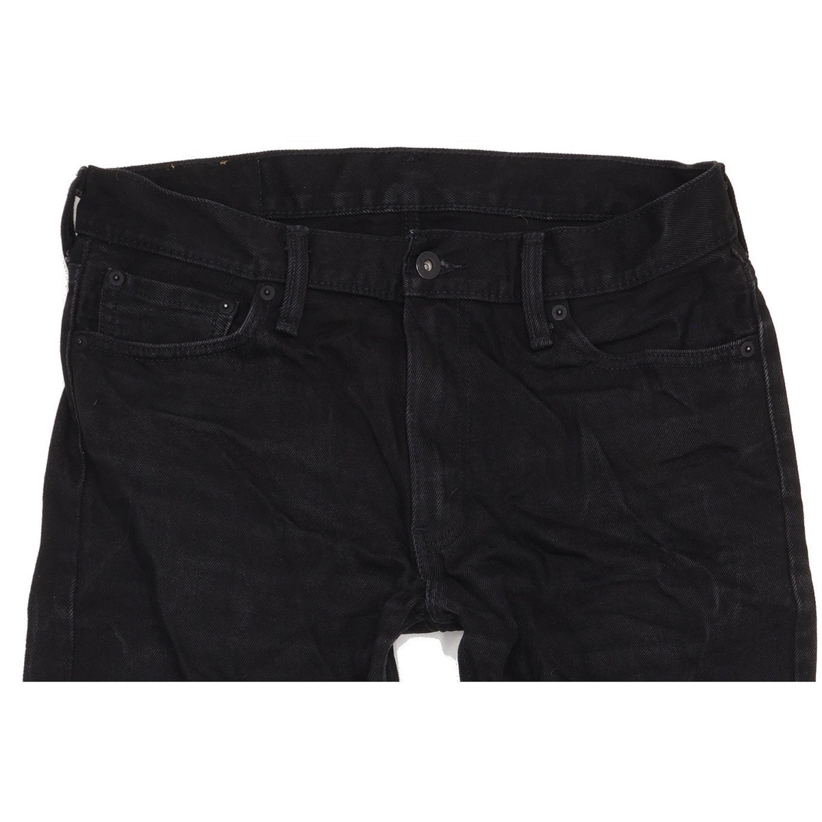 Levi's 504 Men Black Straight Regular Jeans W33 L33