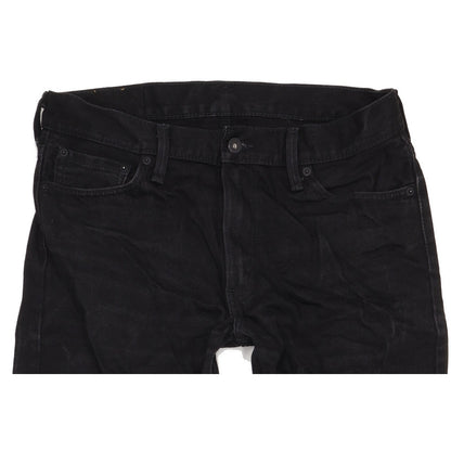 Levi's 504 Men Black Straight Regular Jeans W33 L33