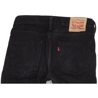 Levi's 504 Men Black Straight Regular Jeans W33 L33