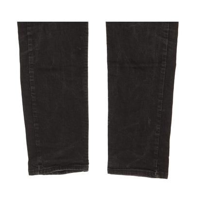 Levi's 502 Men Black Tapered Regular Stretch Jeans W32 L29