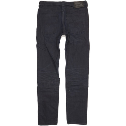 Levi's 508 Men Navy Straight Slim Stretch Jeans W32 L34
