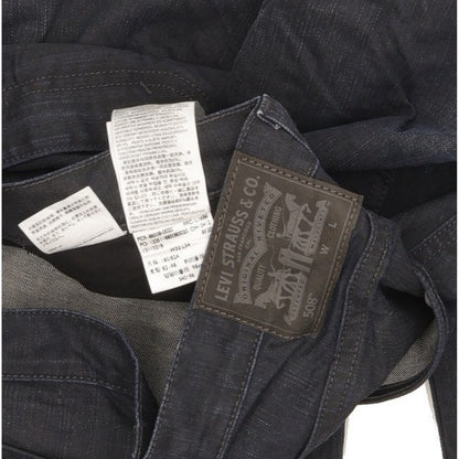 Levi's 508 Men Navy Straight Slim Stretch Jeans W32 L34