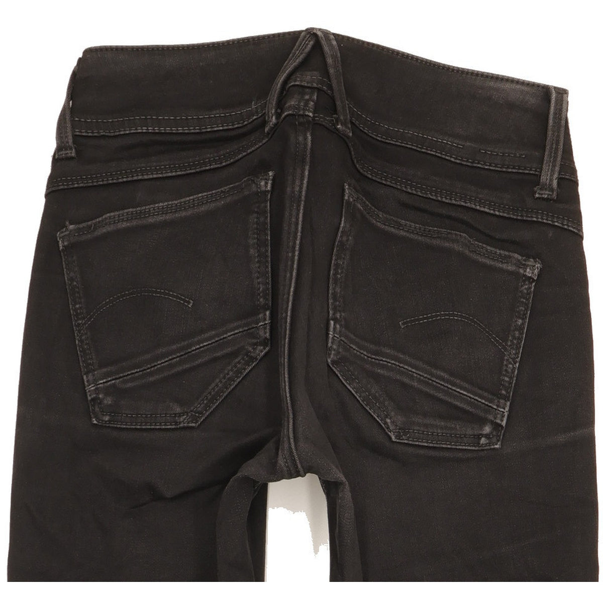 G-Star Lynn Women Black Skinny Slim Jeans W25 L29