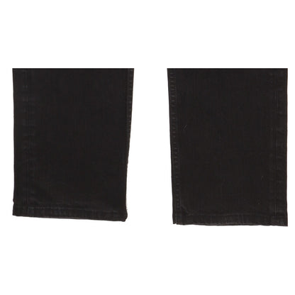 Lee Blake Men Black Straight Regular Stretch Jeans W30 L30