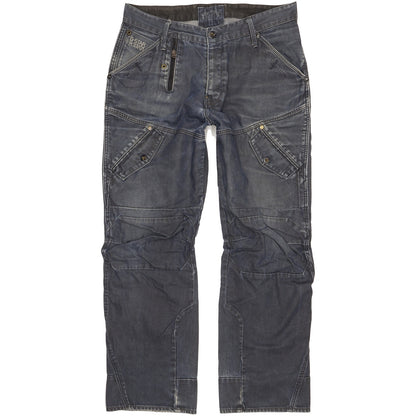 G-Star Scuba 5620 Men Blue Straight Loose Jeans W36 L32