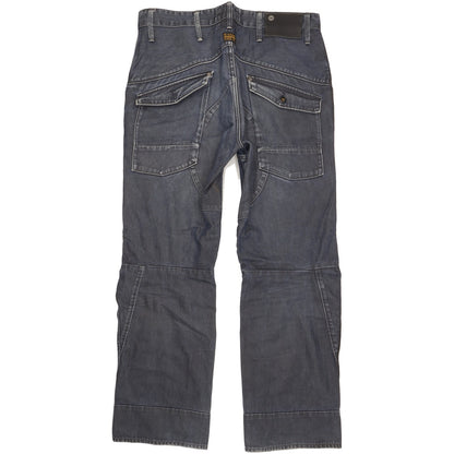 G-Star Scuba 5620 Men Blue Straight Loose Jeans W36 L32