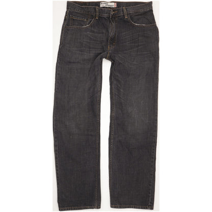 Levi's 559 Men Black Straight Relaxed Jeans W34 L32