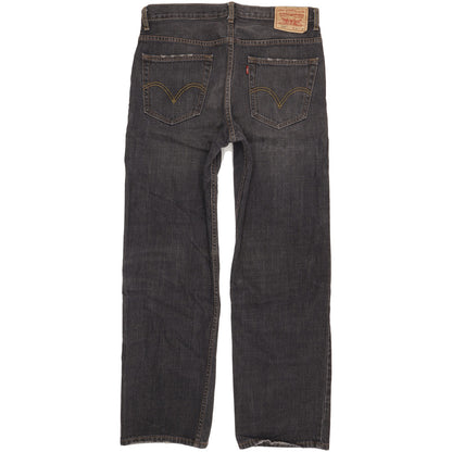 Levi's 559 Men Black Straight Relaxed Jeans W34 L32