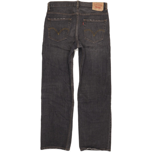 Levi's 559 Men Black Straight Relaxed Jeans W34 L32