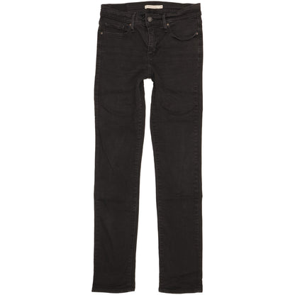 Levi's 312 Shaping Women Black Straight Slim Stretch Jeans W29 L31