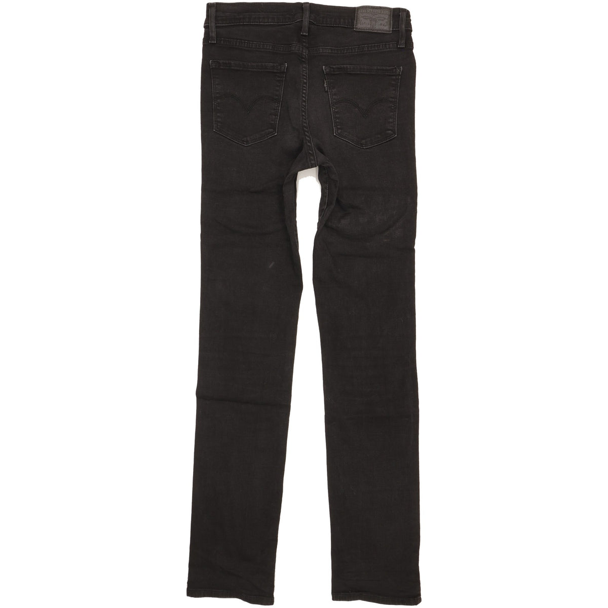 Levi's 312 Shaping Women Black Straight Slim Stretch Jeans W29 L31