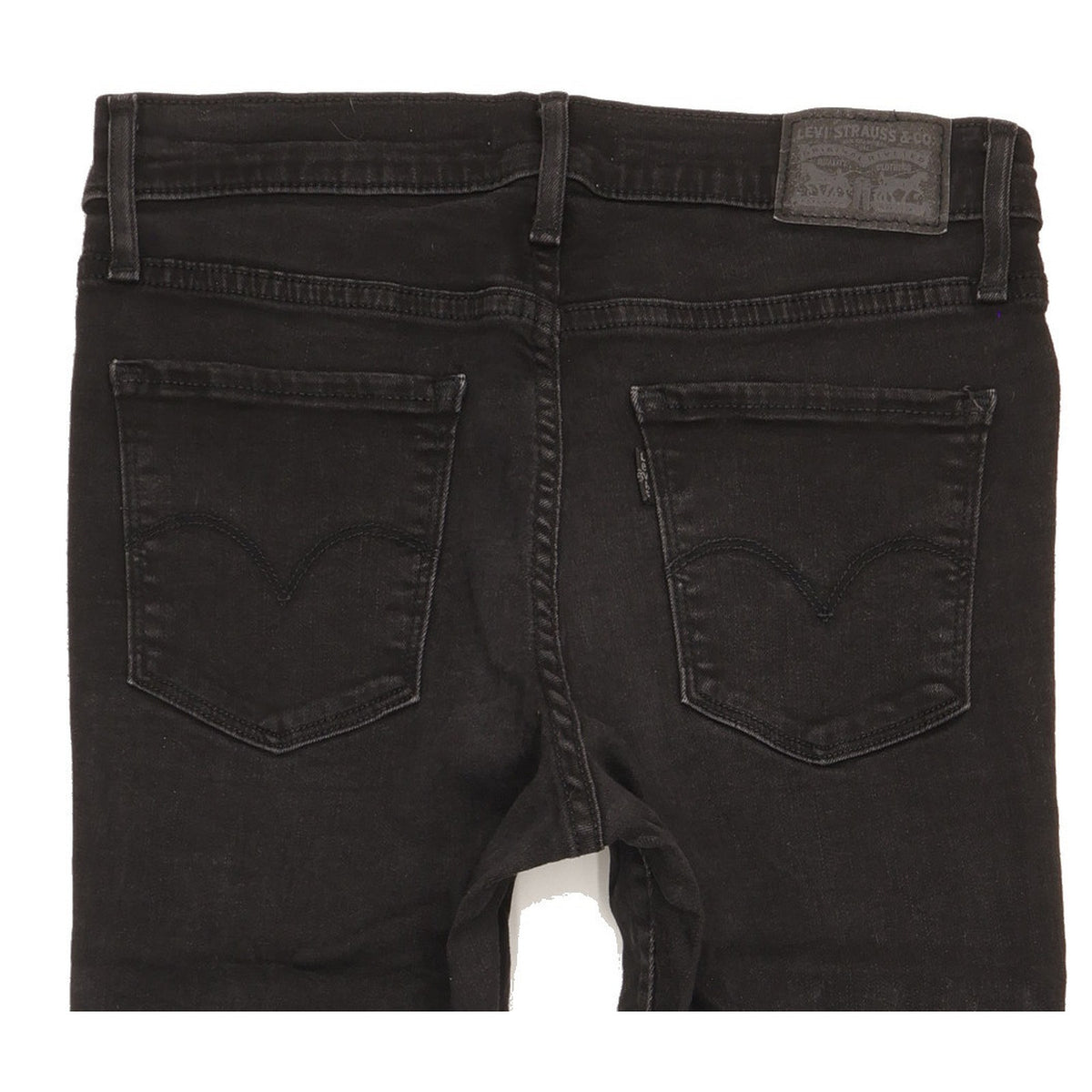 Levi's 312 Shaping Women Black Straight Slim Stretch Jeans W29 L31
