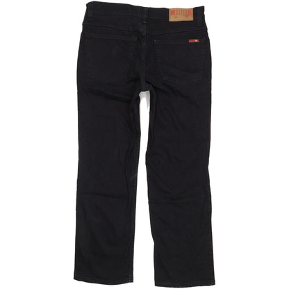 Mustang Men Black Straight Regular Stretch Jeans W34 L29