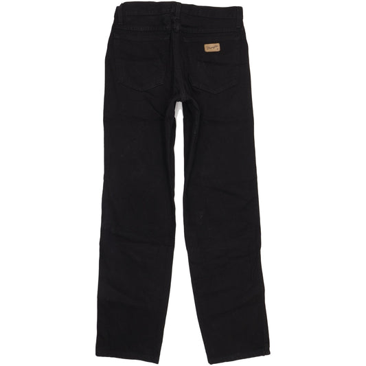 Wrangler Indiana Men Black Straight Regular Jeans W32 L33