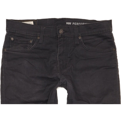 Levi's 512 Men Black Tapered Slim Stretch Jeans W31 L31