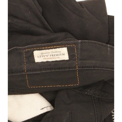 Levi's 512 Men Black Tapered Slim Stretch Jeans W31 L31